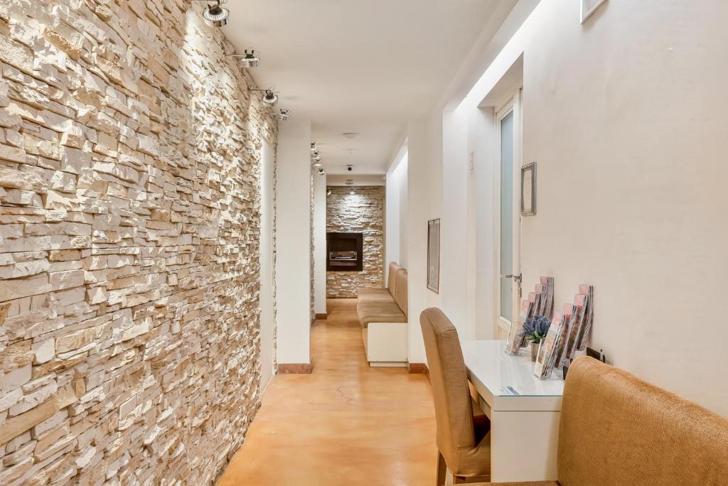 Corridoio interno della struttura